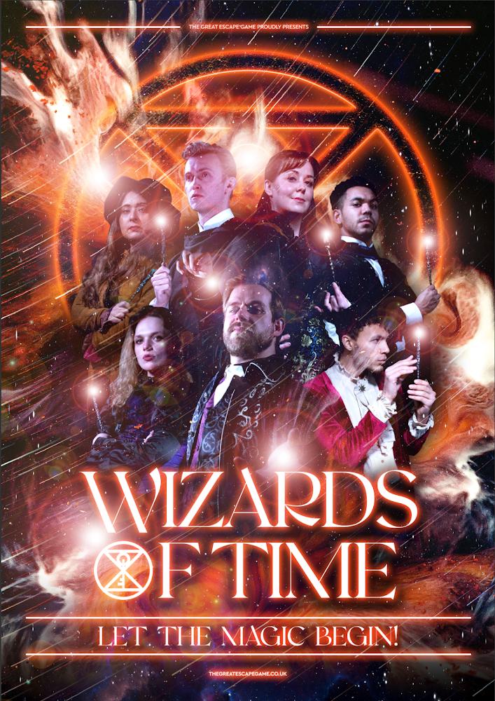 Wizards of time escape room