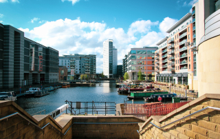 River Aire Leeds City Centre